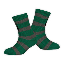 Load image into Gallery viewer, WIZARDING WORLD Harry Potter Slytherin Hogwarts House Slipper Socks, Unisex (96BW2UHPT)