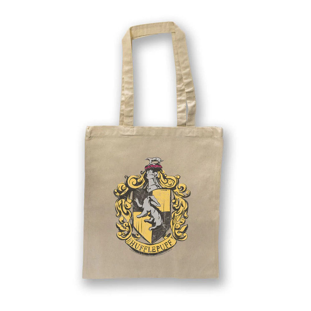 WIZARDING WORLD Harry Potter Hogwarts Hufflepuff Crest Tote Bag (96BW3JHPT)