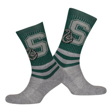 Load image into Gallery viewer, WIZARDING WORLD Harry Potter Slytherin Striped Socks, Unisex (97BW1KHPT)