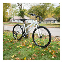 Load image into Gallery viewer, Falcon Aurora 24-inch Kids Hybrid Bike - White