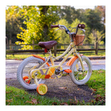 Load image into Gallery viewer, Elswick Freedom 14-inch Kids Heritage Bike - Cream/Orange