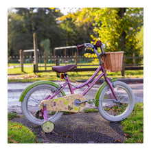 Load image into Gallery viewer, Elswick Hope 16-inch Kids Heritage Bike - Dark Pink/Green