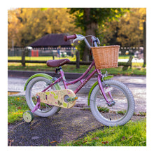 Load image into Gallery viewer, Elswick Hope 16-inch Kids Heritage Bike - Dark Pink/Green