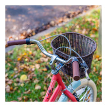 Load image into Gallery viewer, Elswick Harmony 18-inch Kids Heritage Bike - Coral/Khaki Green