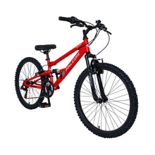 Load image into Gallery viewer, Falcon Neutron 24-inch Kids Mountain Bike - Red