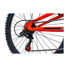Load image into Gallery viewer, Falcon Neutron 24-inch Kids Mountain Bike - Red