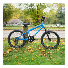 Load image into Gallery viewer, Falcon Samurai 20-inch Kids Mountain Bike - Blue