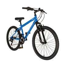 Load image into Gallery viewer, Falcon Raptor 24-inch Kids Mountain Bike - Blue