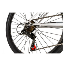 Load image into Gallery viewer, Falcon Cyclone 24-inch Kids Hybrid Bike - Light Grey