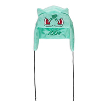 Load image into Gallery viewer, POKEMON Bulbasaur 100# Novelty Trapper Hat, Green (NH323512POK)