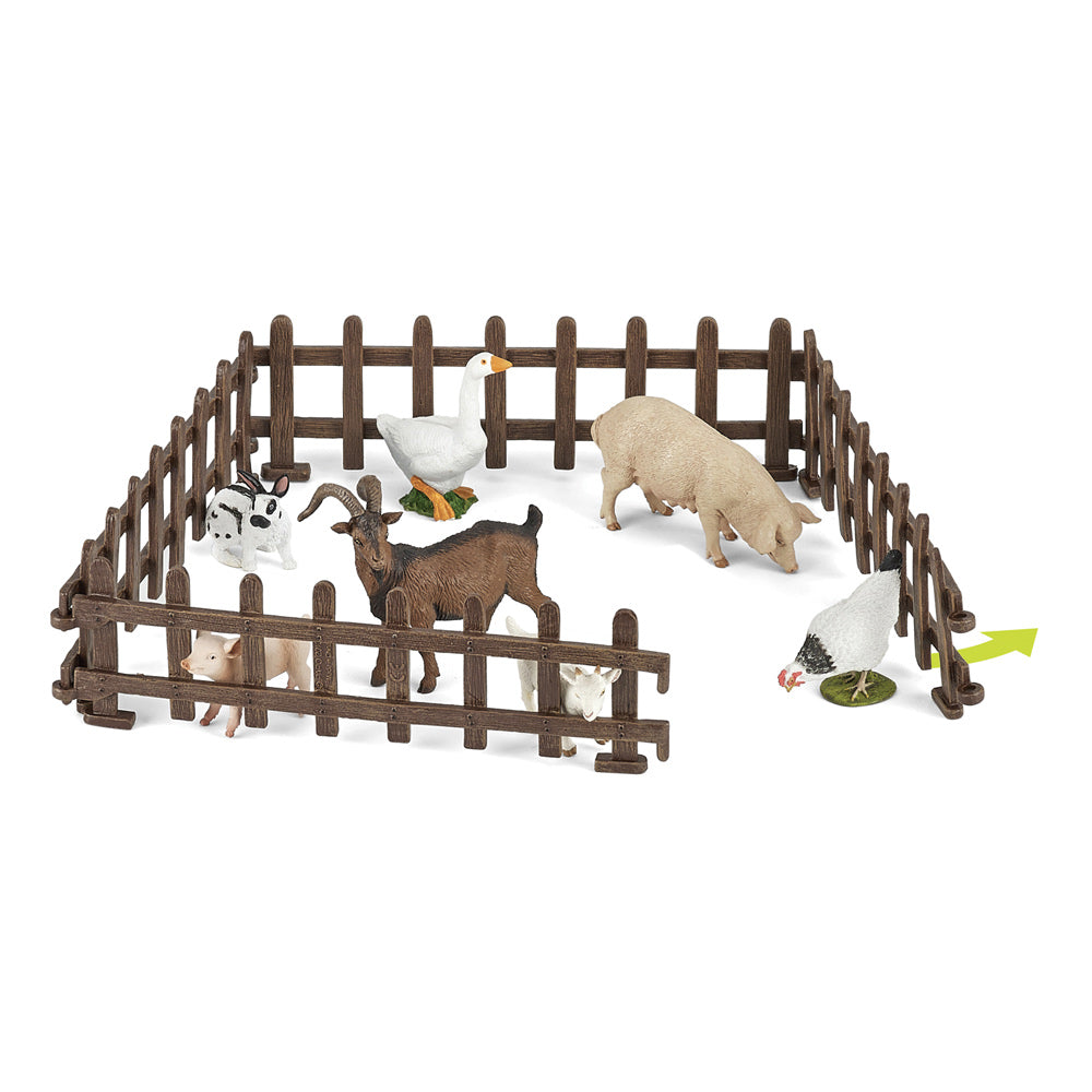 PAPO Farmyard Friends Set of Fences Toy Figure Accessories (39215)