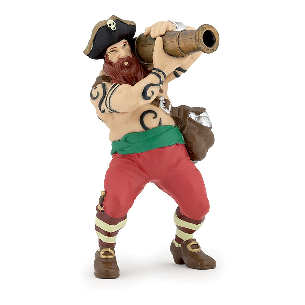 PAPO Pirates and Corsairs Pirate with Cannon Toy Figure (39439)