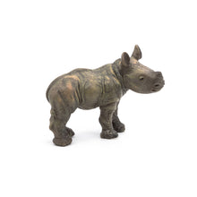 Load image into Gallery viewer, PAPO Wild Animal Kingdom Rhinoceros Calf Toy Figure (50035)