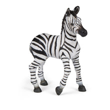 Load image into Gallery viewer, PAPO Wild Animal Kingdom Zebra Foal Toy Figure (50123)