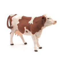 Load image into Gallery viewer, PAPO Farmyard Friends Montbeliarde Cow Toy Figure (51165)

