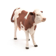 Load image into Gallery viewer, PAPO Farmyard Friends Montbeliarde Cow Toy Figure (51165)