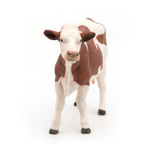 Load image into Gallery viewer, PAPO Farmyard Friends Montbeliarde Cow Toy Figure (51165)