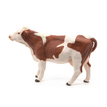 Load image into Gallery viewer, PAPO Farmyard Friends Montbeliarde Cow Toy Figure (51165)