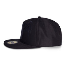 Load image into Gallery viewer, MARVEL COMICS Venom Black Spider Logo Snapback Baseball Cap (SB321333SPN)