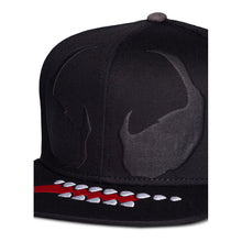 Load image into Gallery viewer, MARVEL COMICS Venom Expression Snapback Baseball Cap (SB422584SPN)