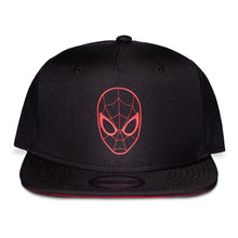 Load image into Gallery viewer, MARVEL COMICS Spider-man Red Silhouette Mask Snapback Baseball Cap (SB520705SPN)