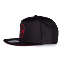 Load image into Gallery viewer, MARVEL COMICS Spider-man Red Silhouette Mask Snapback Baseball Cap (SB520705SPN)