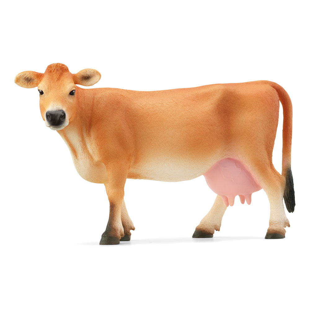 SCHLEICH Farm World Jersey Cow Toy Figure (13967)