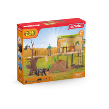 Load image into Gallery viewer, SCHLEICH Wild Life Ranger Adventure Station Toy Playset (42594)