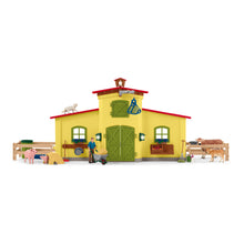 Load image into Gallery viewer, SCHLEICH Farm World Large Farm with Animals and Accessories Toy Playset (42605)