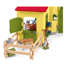 Load image into Gallery viewer, SCHLEICH Farm World Large Farm with Animals and Accessories Toy Playset (42605)