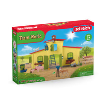 Load image into Gallery viewer, SCHLEICH Farm World Large Farm with Animals and Accessories Toy Playset (42605)