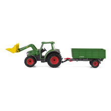 Load image into Gallery viewer, SCHLEICH Farm World Tractor with Trailer Toy Playset (42608)