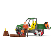 Load image into Gallery viewer, SCHLEICH Farm World Working in the Forest Toy Playset (42659)