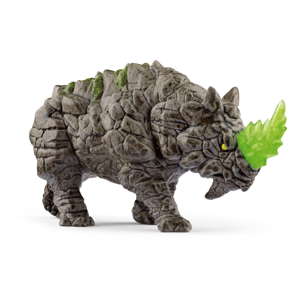 SCHLEICH Eldrador Creatures Battle Rhino Toy Figure (70157)