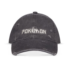 Load image into Gallery viewer, POKEMON Logo Distressed Adjustable Cap (BA218733POK)