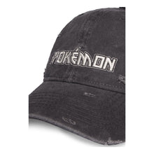 Load image into Gallery viewer, POKEMON Logo Distressed Adjustable Cap (BA218733POK)