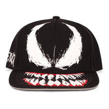 Load image into Gallery viewer, MARVEL COMICS Venom Mask Glow-in-the-Dark Novelty Cap (NH654743VEN)