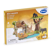 Load image into Gallery viewer, PAPO Mini Papo Mini Savannah Mini Toy Playset (33106)