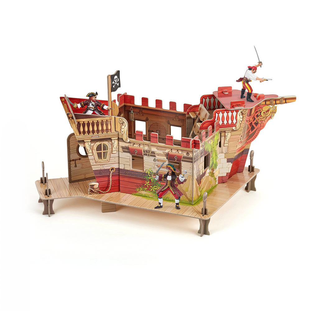 PAPO Pirates and Corsairs Pirate Fort Set Toy Playset (80403)