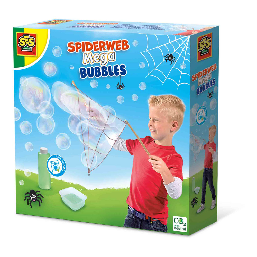 SES CREATIVE Spiderweb Mega Bubbles (02322)
