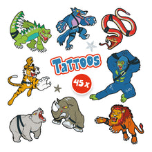Load image into Gallery viewer, SES CREATIVE Animal Fighters Tattoos for Children (14287)
