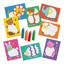 Load image into Gallery viewer, SES CREATIVE My First Animal Cards Crayons (14404)
