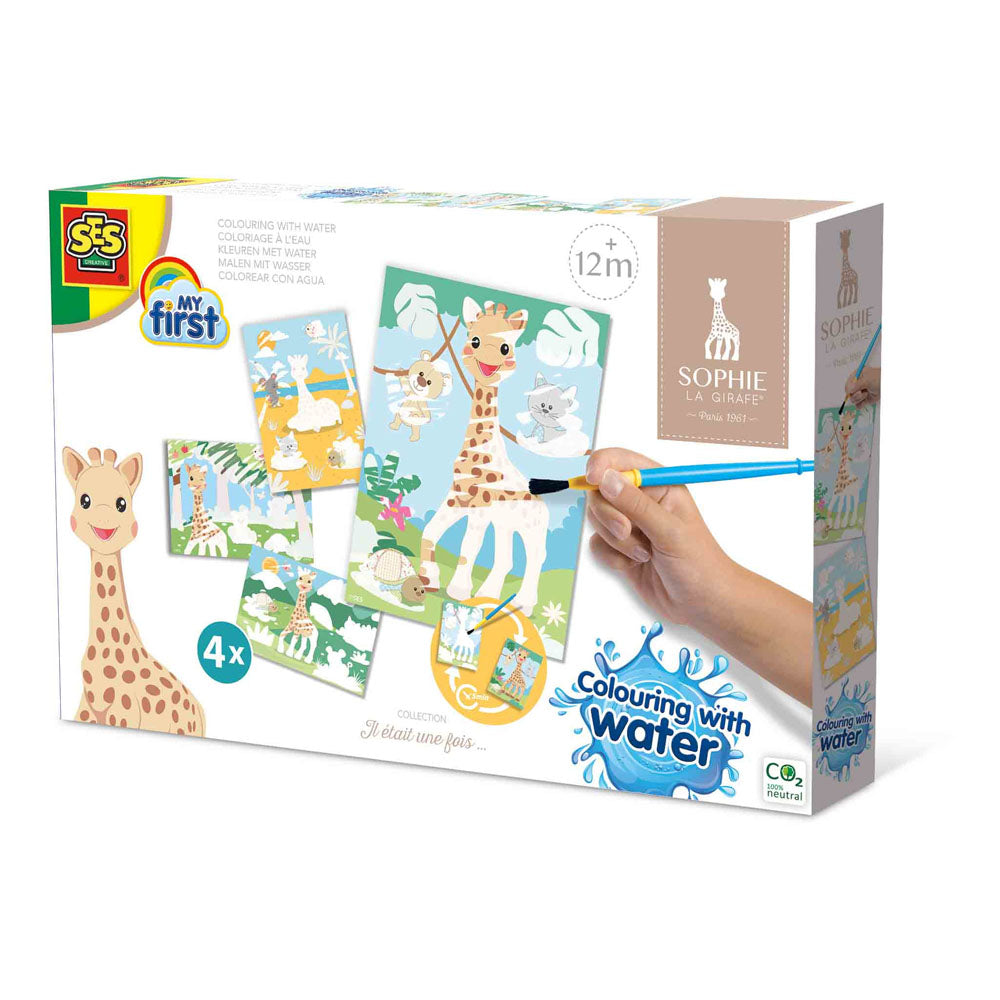 SES CREATIVE My First Sophie la Girafe Colouring with Water (14490)