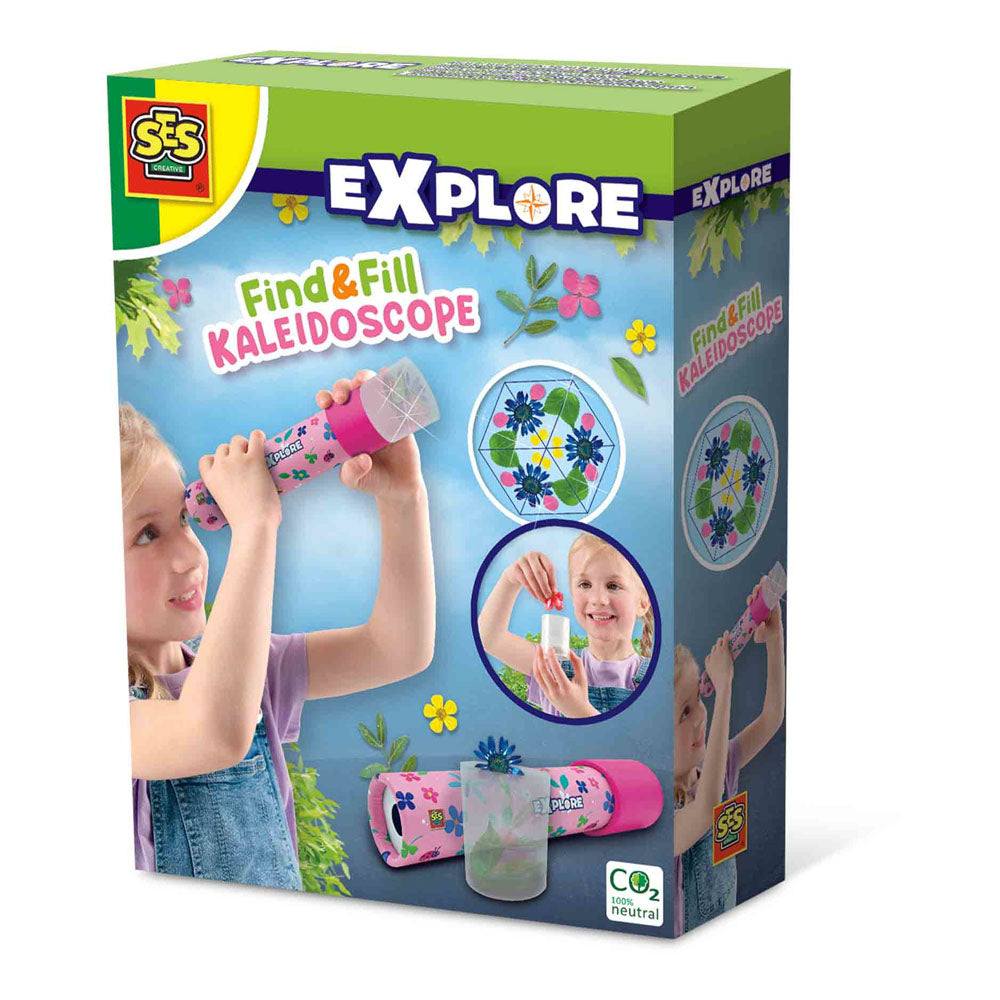 SES CREATIVE Explore Find and Fill Kaleidoscope (25205)