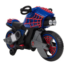 Load image into Gallery viewer, HUFFY Marvel Comics Spider-man Motorcycle Electric Children's Ride-on (17169W)