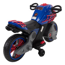 Load image into Gallery viewer, HUFFY Marvel Comics Spider-man Motorcycle Electric Children's Ride-on (17169W)