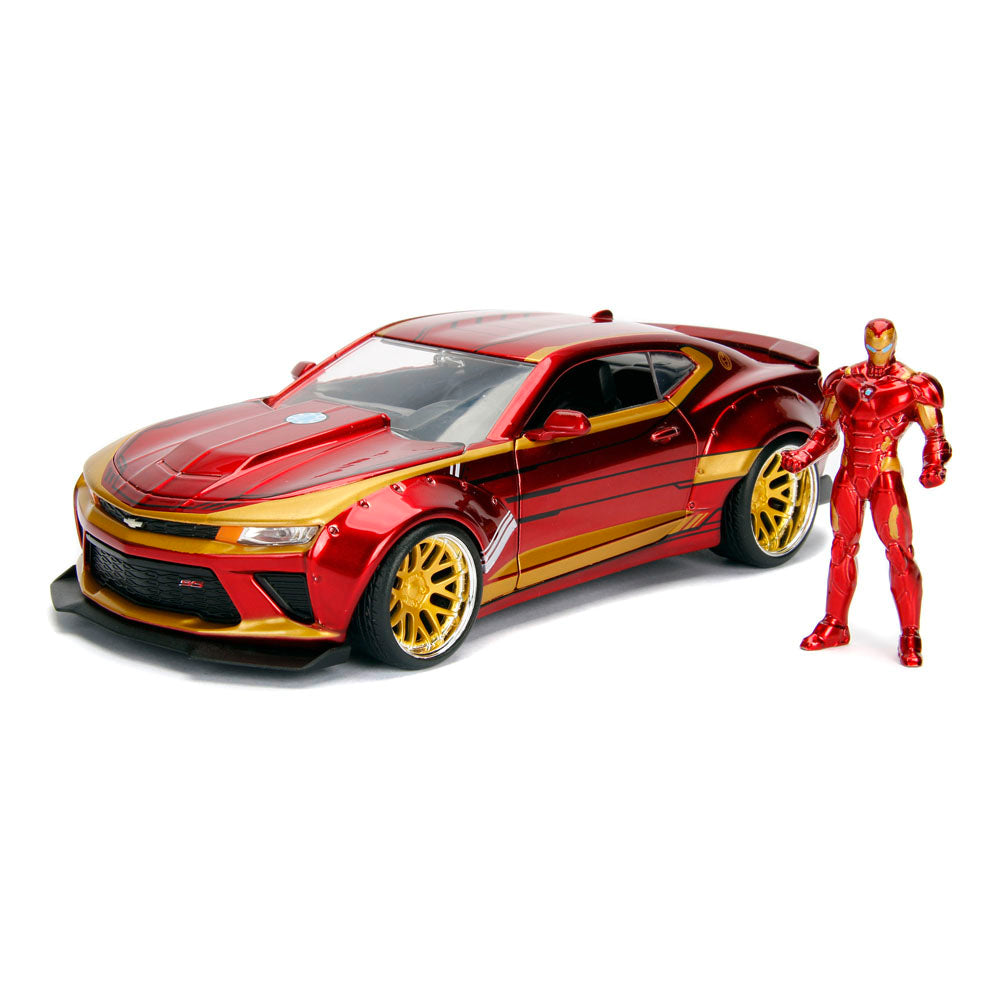 MARVEL COMICS Iron Man 2016 Chevy Camaro SS Die Cast Vehicle with Figure (253225003)