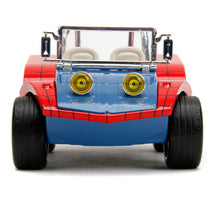 Load image into Gallery viewer, MARVEL COMICS Spider-Man 70s Edition Spider-Man Buggy Die Cast Vehicle with Figure (253225030SSU)

