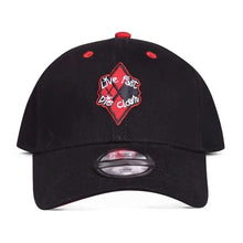 Load image into Gallery viewer, DC COMICS Batman The Joker Live Fast Die Clown Adjustable Cap (BA133531BTM)