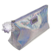 Load image into Gallery viewer, DISNEY The Little Mermaid Logo Mirror Patch with Holographic All-over Print Wash Bag (GW071267LMR)